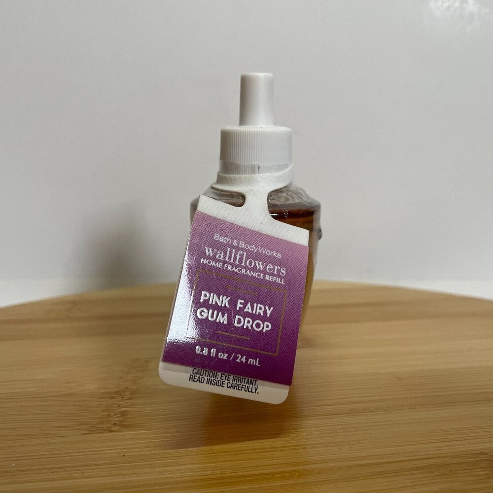 Bath & Body Works Pink Fairy Gum Drop Wallflower Refill Bulb Home Fragrance